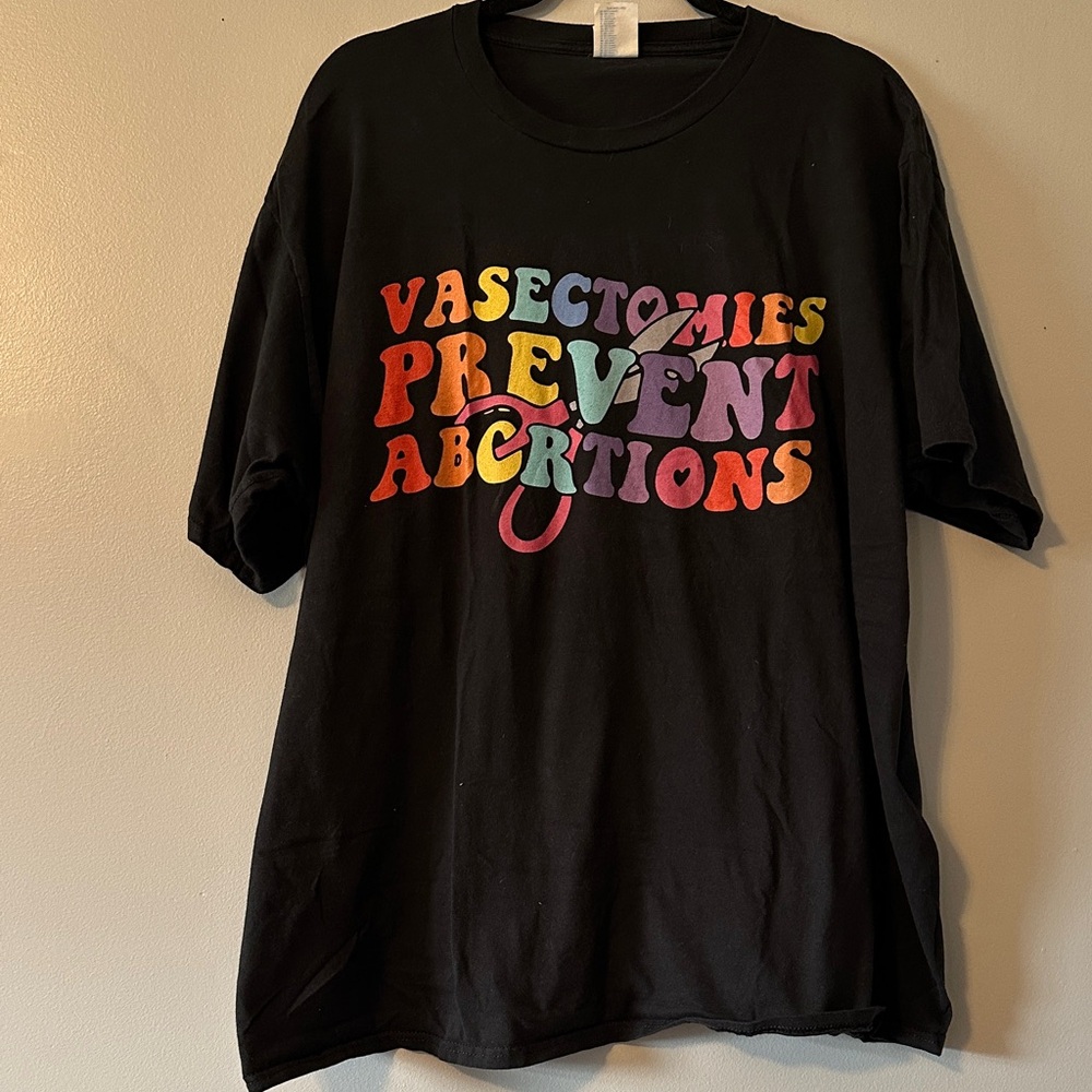 Vasectomies Prevent Abortions with scissors cute shirt